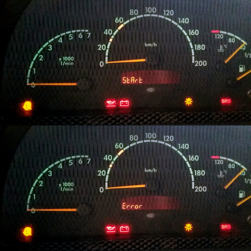 Start Error en Mercedes-Benz