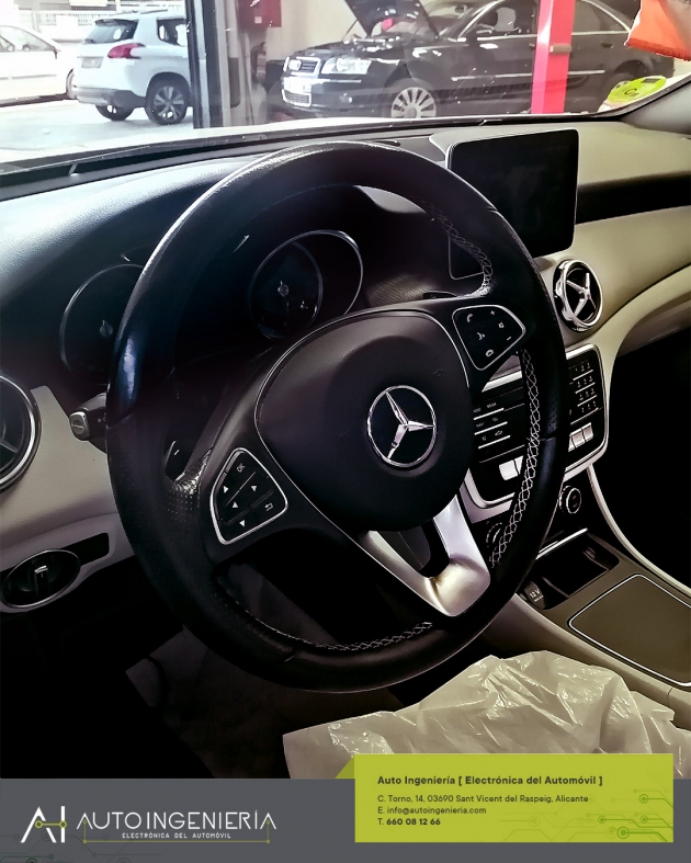 Calibración ADAS en Mercedes GLA