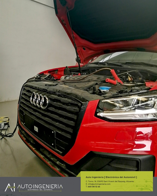 Cambio centralita del airbag Audi Q2 en Alicante