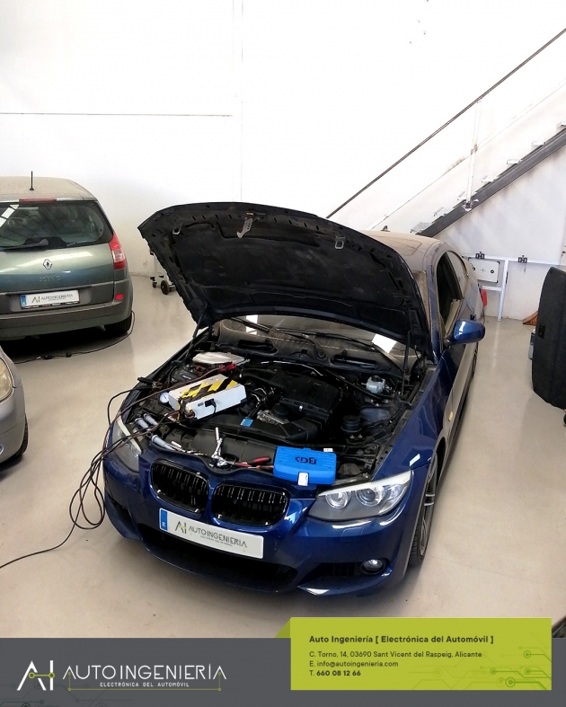 Cambio de Centralita de Motor de BMW 335i en Alicante