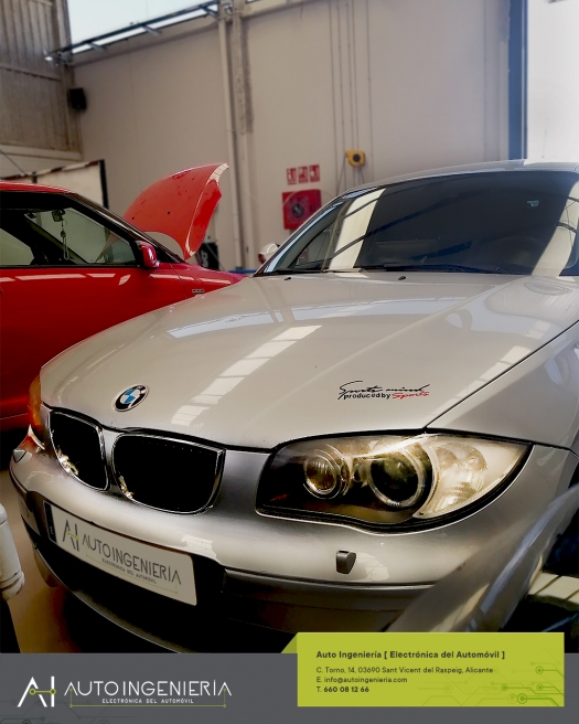 Reparación del módulo FRM y faros en BMW E87 Serie 1