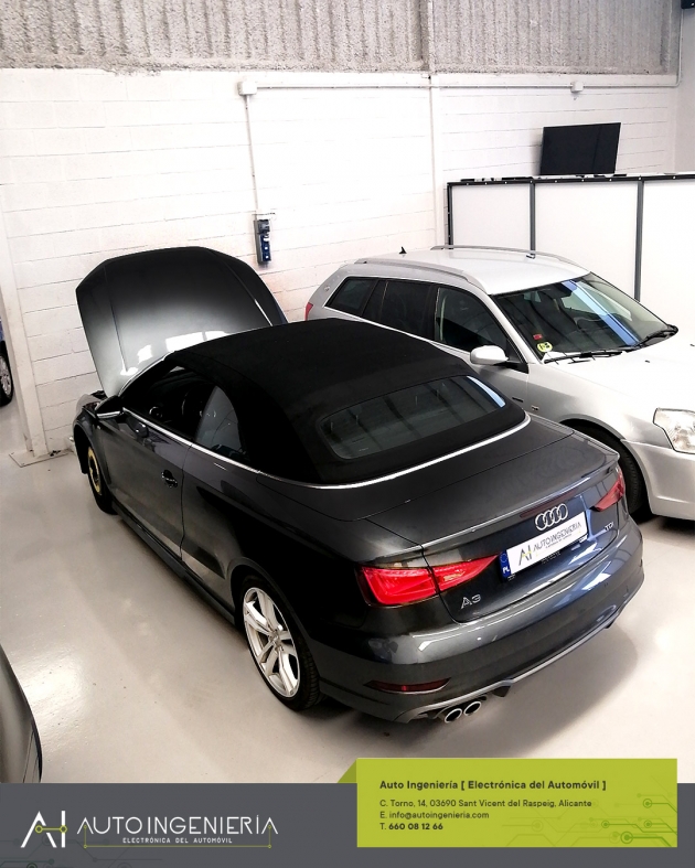 Reparación del BODY en Audi A3 Alicante