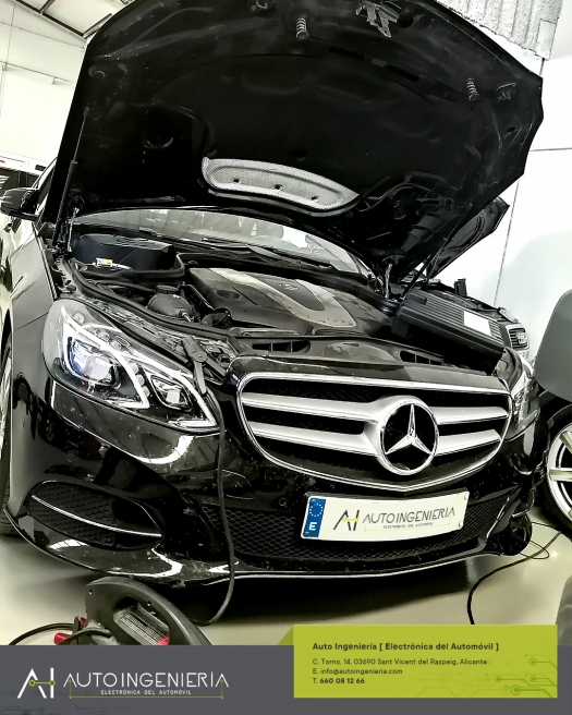 Reparación del cuadro de instrumentos de Mercedes W212
