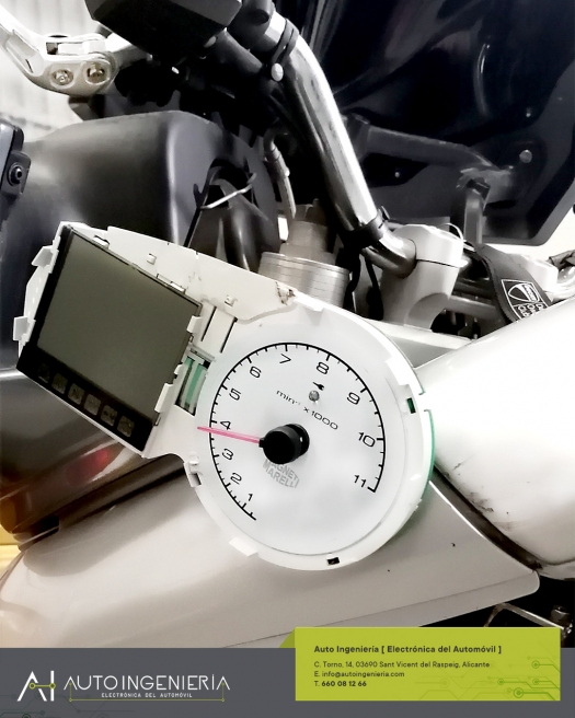 Reparación del cuadro de instrumentos Moto Ducati